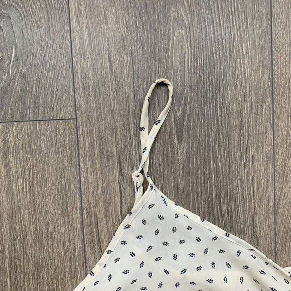 George Women's Print Crepe Tank Top Cream Size 2XL - Picture 8 of 11